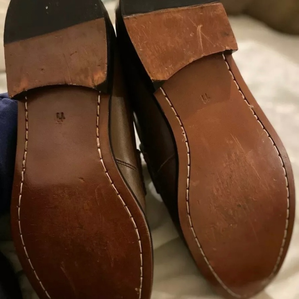 Michael Kors Men’s Patrick Leather Loafer Sz11 - Picture 4 of 5